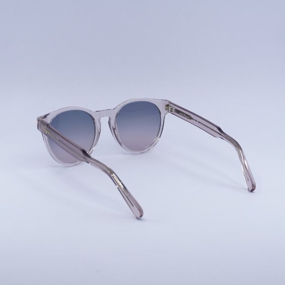 Salvatore Ferragamo SF1068S 260 Sunglasses Nude Round Frame, Smoke Lenses main image 5